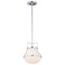 Nuvo Valdora 1-Light Pendant 10 in. Polished Nickel White Opal Glass 60/7872 - alternate 3
